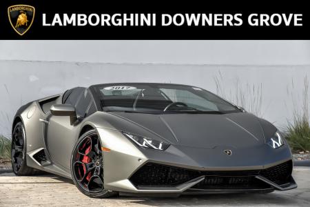 Used 2017 Lamborghini Huracan Spyder LP610-4 Certified With Navigation For  Sale (Sold) | Lamborghini Downers Grove Stock #DG4433