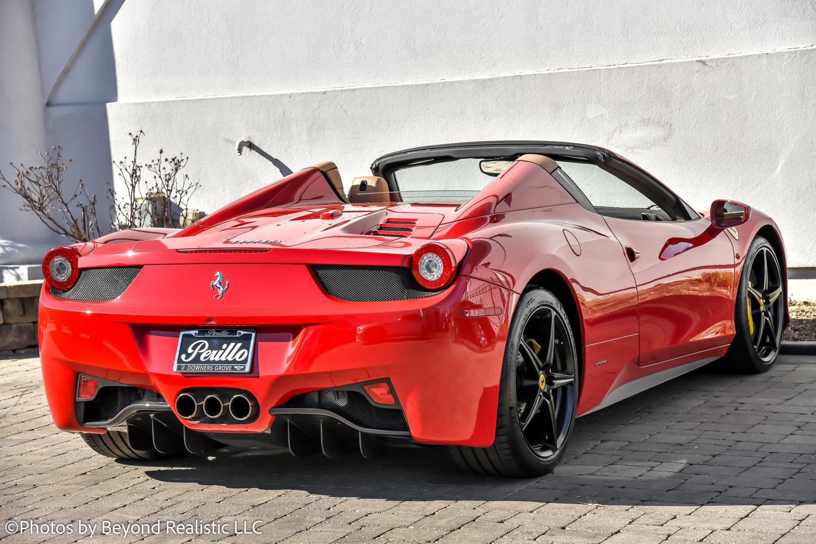 Used 2014 Ferrari 458 Italia Spider For Sale ($228,800 